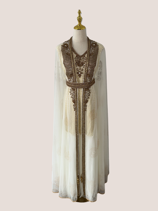 Chiffon Tank Abaya