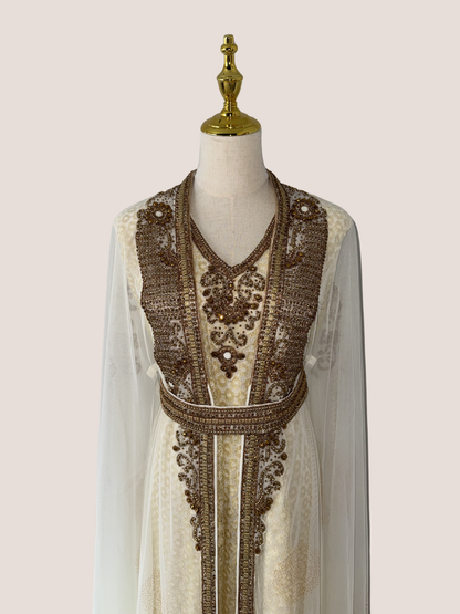 Chiffon Tank Abaya